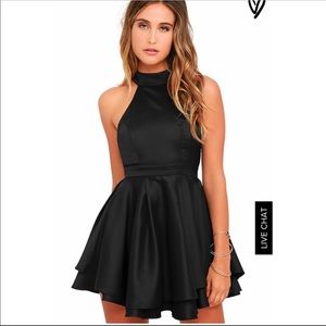 Lulu's black dress